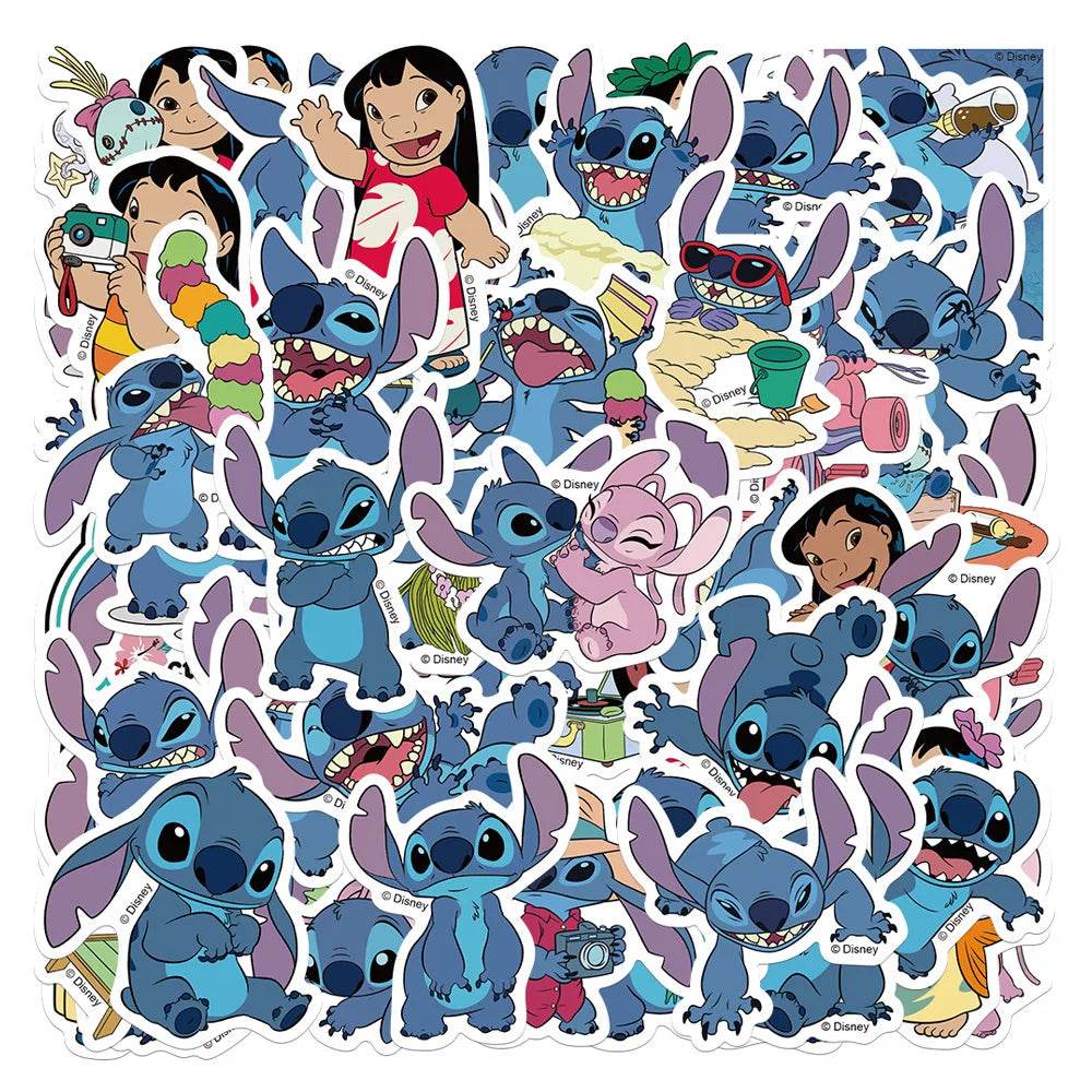 Premium Disney Sticker Pack Mixed Stitch Princess For Kids - ToylandEU