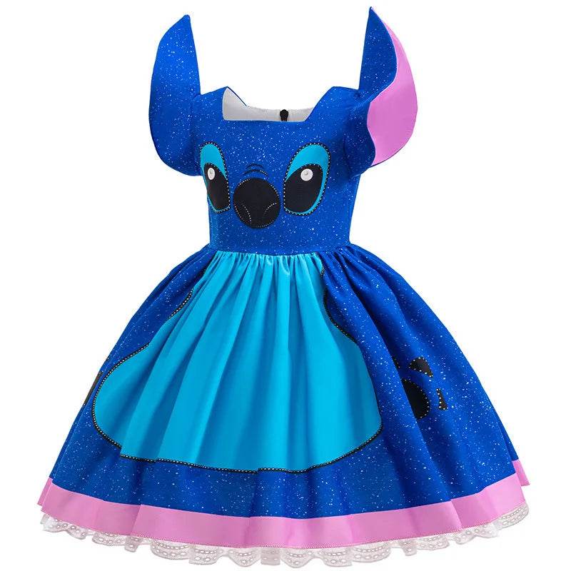 Premium Disney Stitch Princess Dress For Girls 7 To 13 - ToylandEU