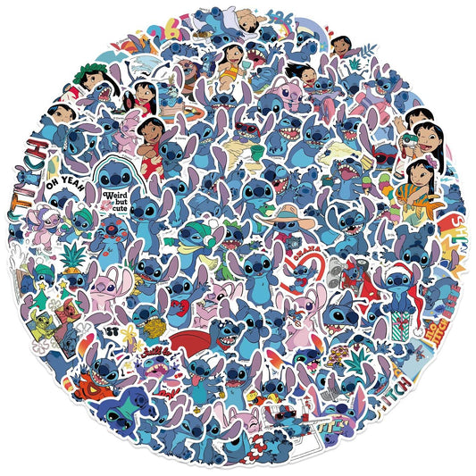 Premium Disney Stitch Sticker Pack Waterproof For Teens - ToylandEU