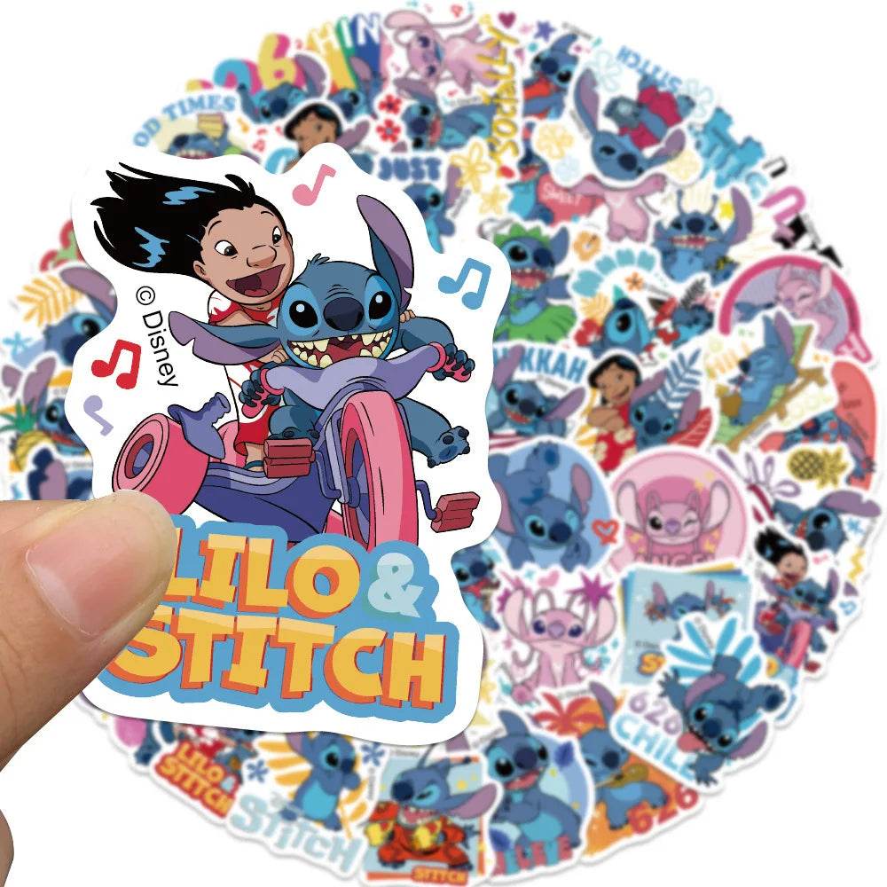 Premium Disney Stitch Sticker Pack Waterproof For Teens - ToylandEU