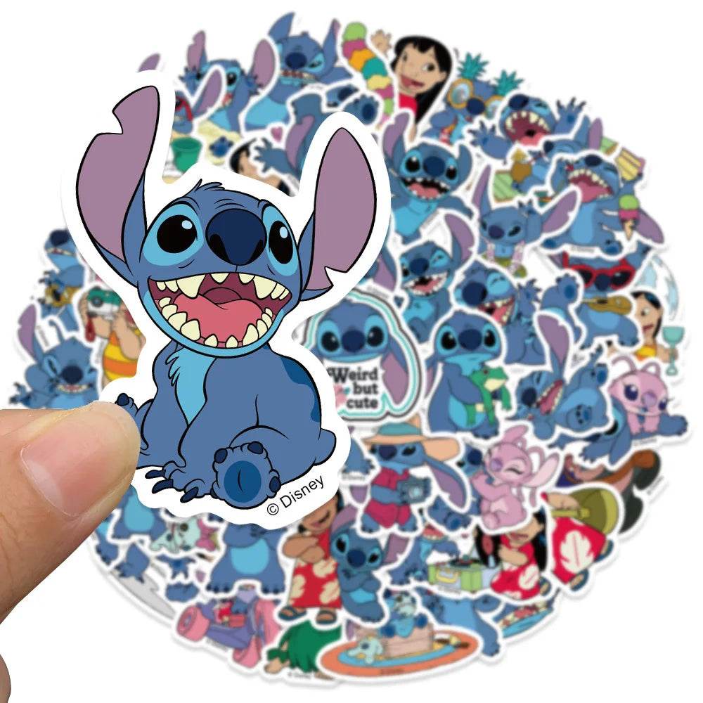 Premium Disney Stitch Sticker Pack Waterproof For Teens - ToylandEU