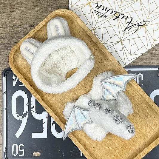 Premium Doll Accessories Angel Wings Overalls For Labubu - ToylandEU