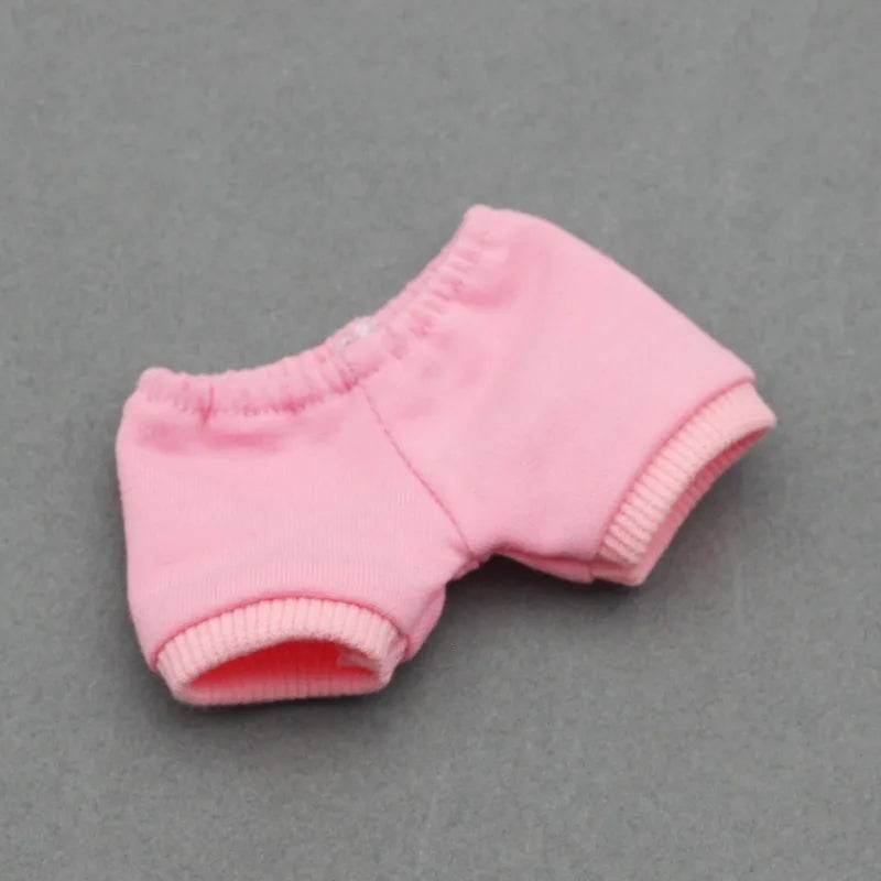 Premium Doll Accessories Denim Shorts Outfit for Labubu 17cm Toy Dolls - ToylandEU
