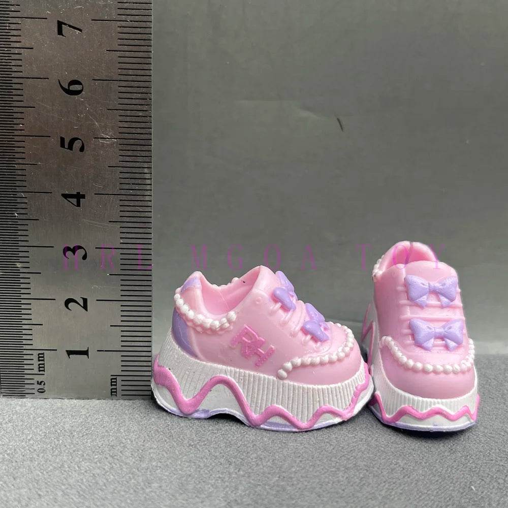Premium Doll Accessories Rainbow School Shoes For Girls - ToylandEU