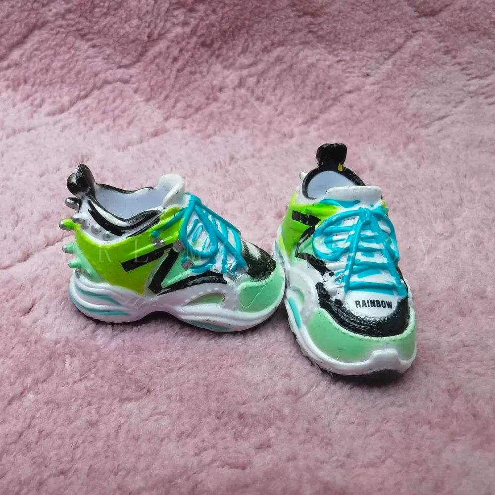 Premium Doll Accessories Rainbow School Shoes For Girls - ToylandEU