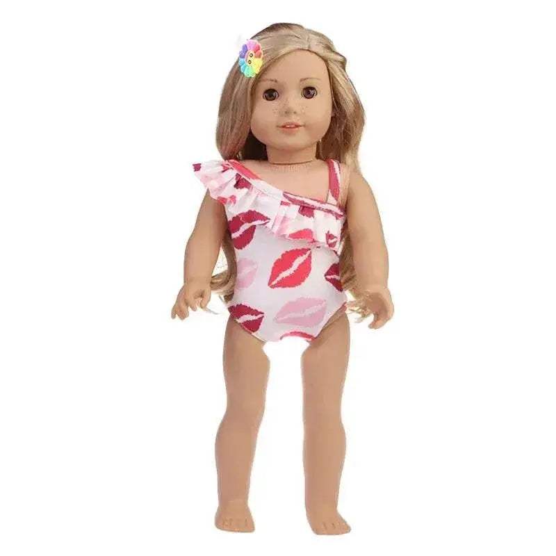 Premium Doll Accessories Summer Bikini Outfit For Girls - ToylandEU