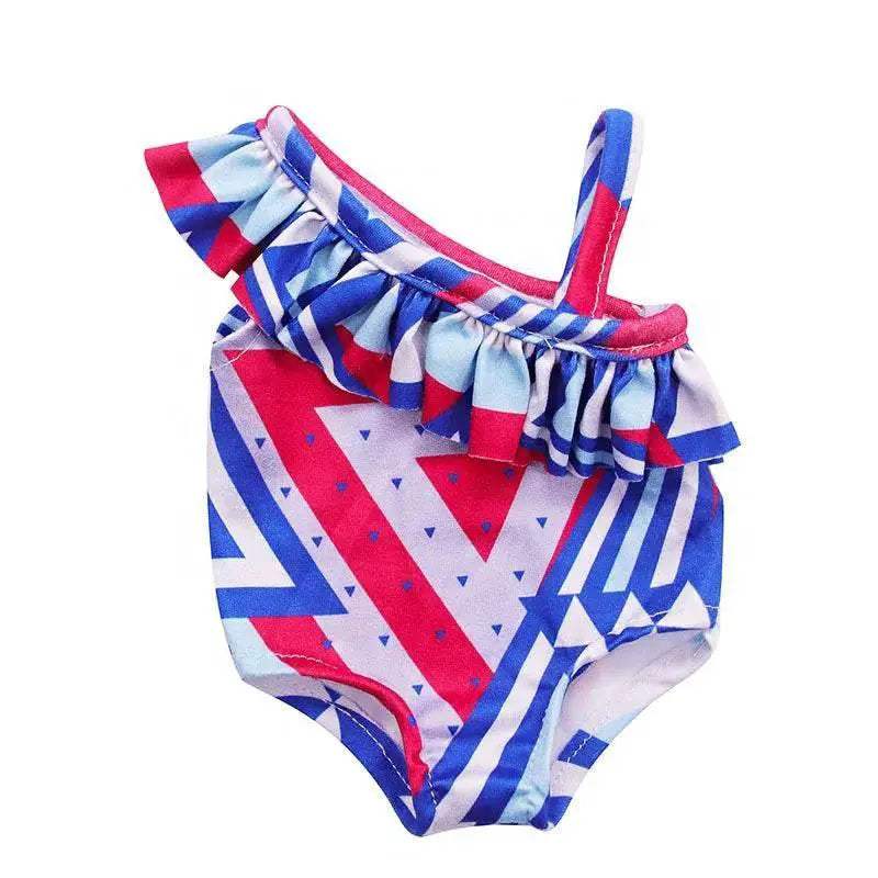 Premium Doll Accessories Summer Bikini Outfit For Girls - ToylandEU