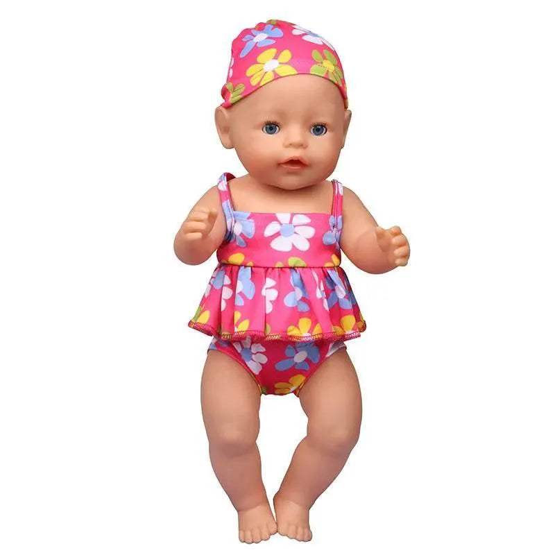 Premium Doll Accessories Summer Bikini Outfit For Girls - ToylandEU
