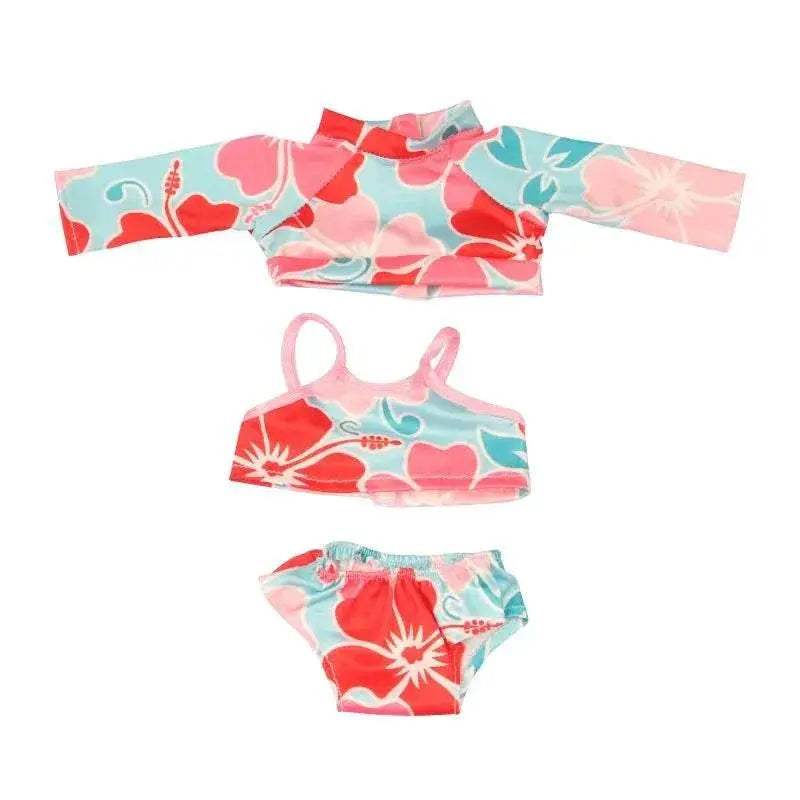Premium Doll Accessories Summer Bikini Outfit For Girls - ToylandEU