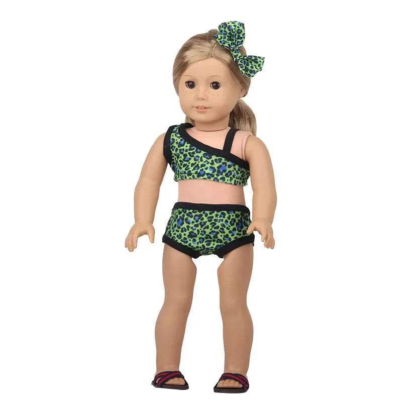 Premium Doll Accessories Summer Bikini Outfit For Girls - ToylandEU