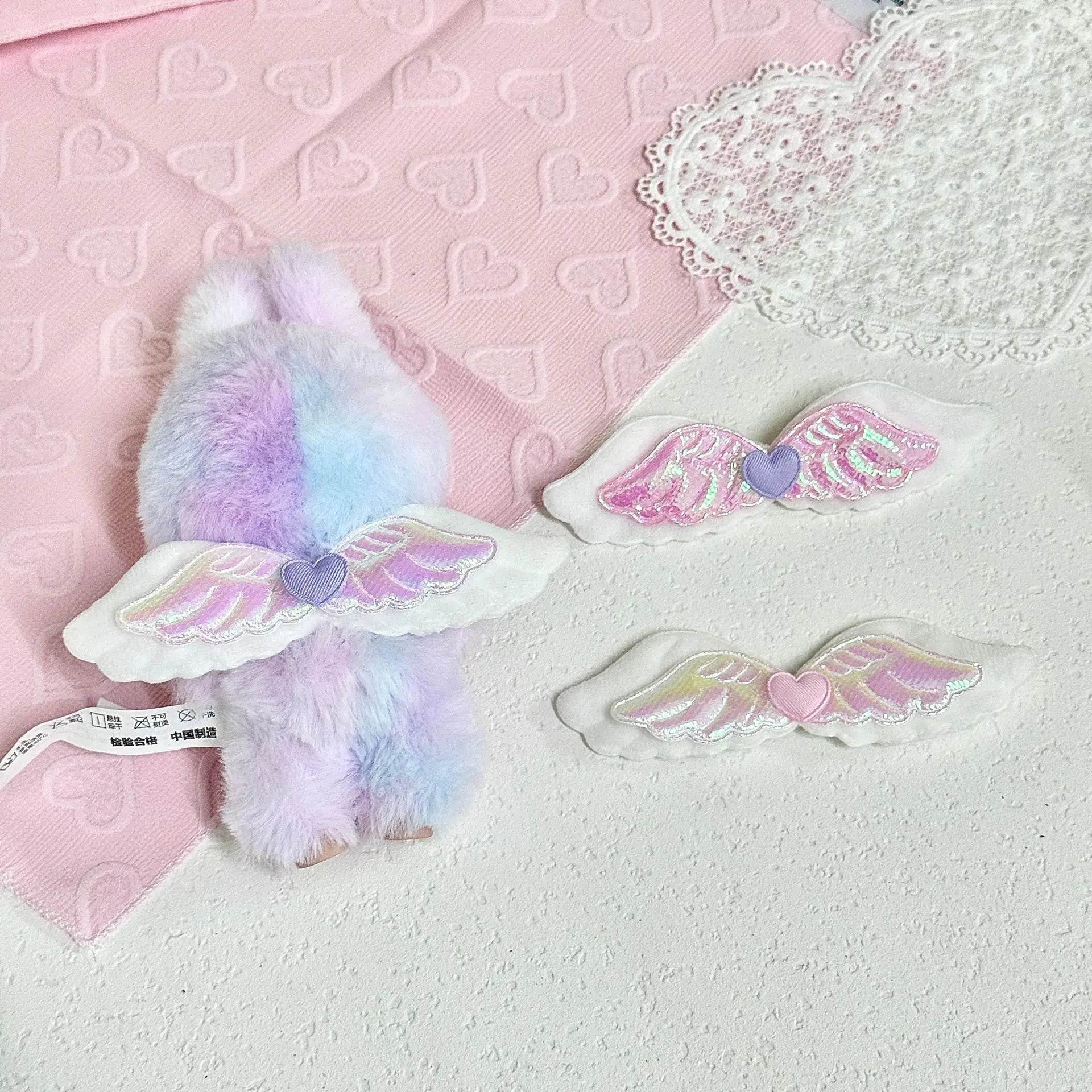 Premium Doll Accessory Pumpkin Angel Devil Wings For Labubu - ToylandEU