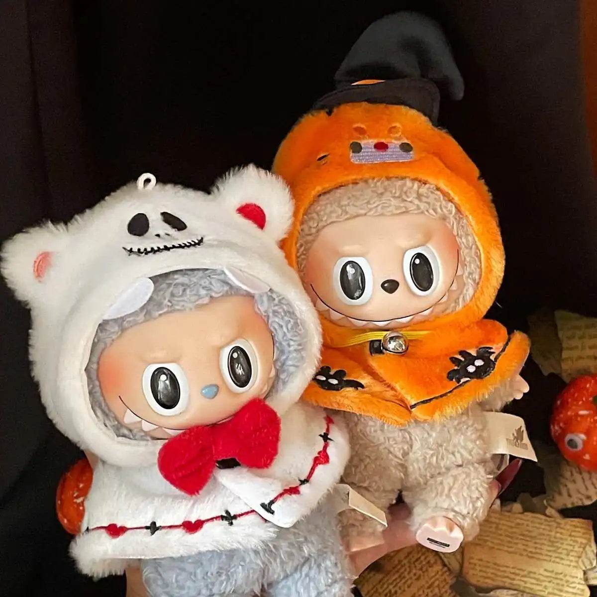 Premium Doll Accessory Pumpkin Angel Devil Wings For Labubu - ToylandEU