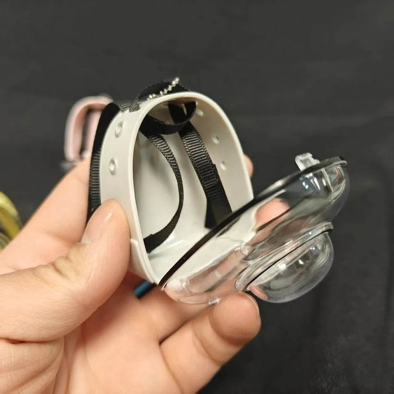 Premium Doll Backpack Canvas Cat Design For Labubu Dolls - ToylandEU