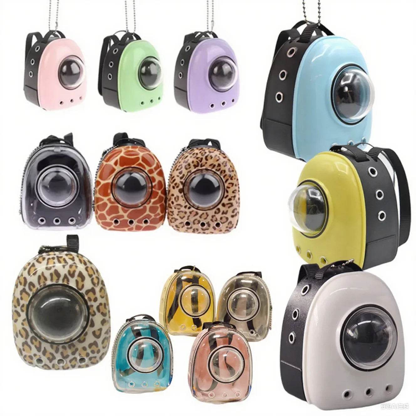 Premium Doll Backpack Canvas Cat Design For Labubu Dolls - ToylandEU