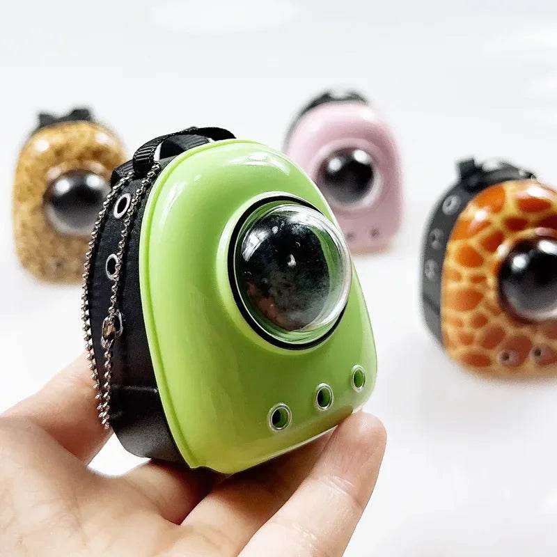 Premium Doll Backpack Canvas Cat Design For Labubu Dolls - ToylandEU