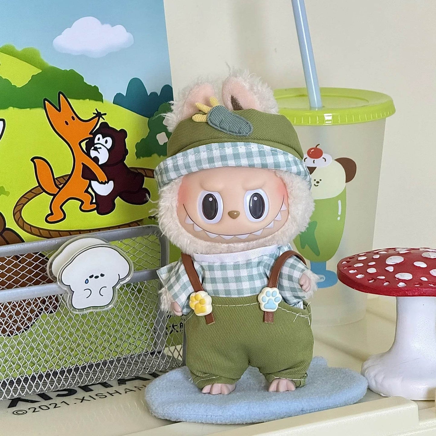 Premium Doll Clothes Kawaii Styles Set For 17cm Labubu Dolls - ToylandEU