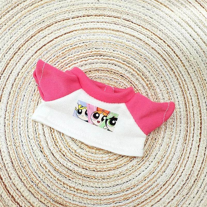 Premium Doll Clothes Police Set with Summer T-shirt for Labubu I II Idol Dolls 15/17cm Perfect for Parties and DIY Gifts - ToylandEU