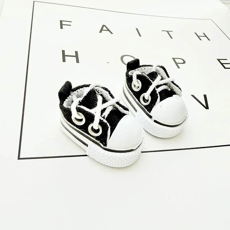 Premium Doll Clothes Police Set with Summer T-shirt for Labubu I II Idol Dolls 15/17cm Perfect for Parties and DIY Gifts - ToylandEU