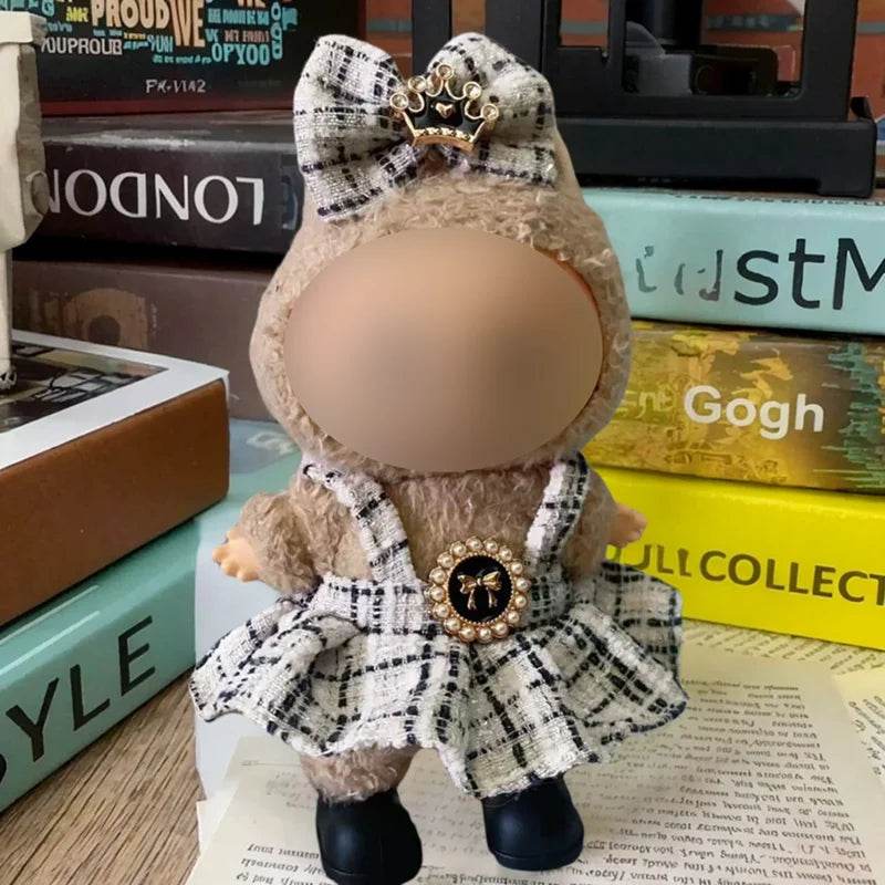 Premium Doll Clothes Set 17cm Skirt For Labubu Dolls - ToylandEU