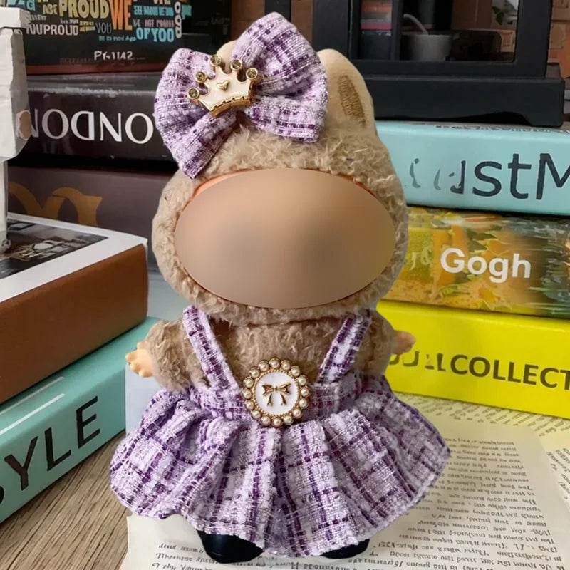 Premium Doll Clothes Set 17cm Skirt For Labubu Dolls - ToylandEU