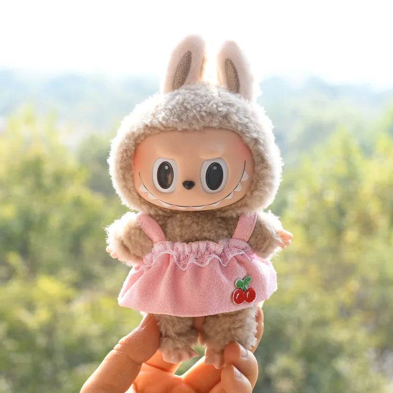 Premium Doll Clothes Spring Summer Dress For 17cm Labubu - ToylandEU