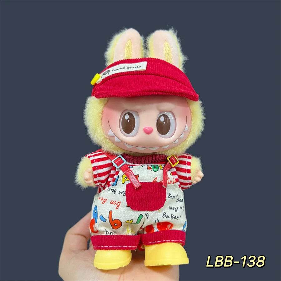 Premium Doll Clothing Labubu Set with Adorable Bee Print for 14 Plus Years Fashion Enthusiasts - ToylandEU