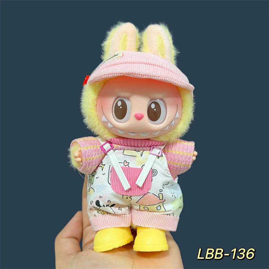 Premium Doll Clothing Labubu Set with Adorable Bee Print for 14 Plus Years Fashion Enthusiasts - ToylandEU
