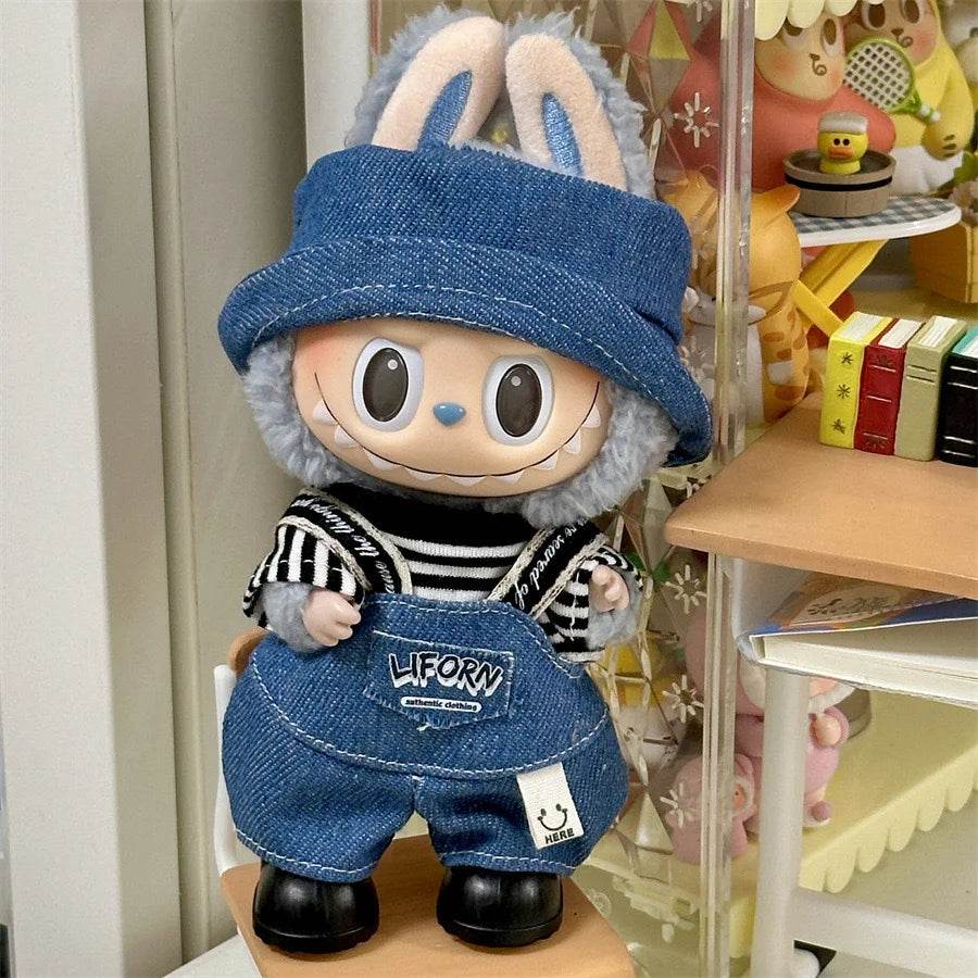 Premium Doll Clothing Labubu Set with Adorable Bee Print for 14 Plus Years Fashion Enthusiasts - ToylandEU