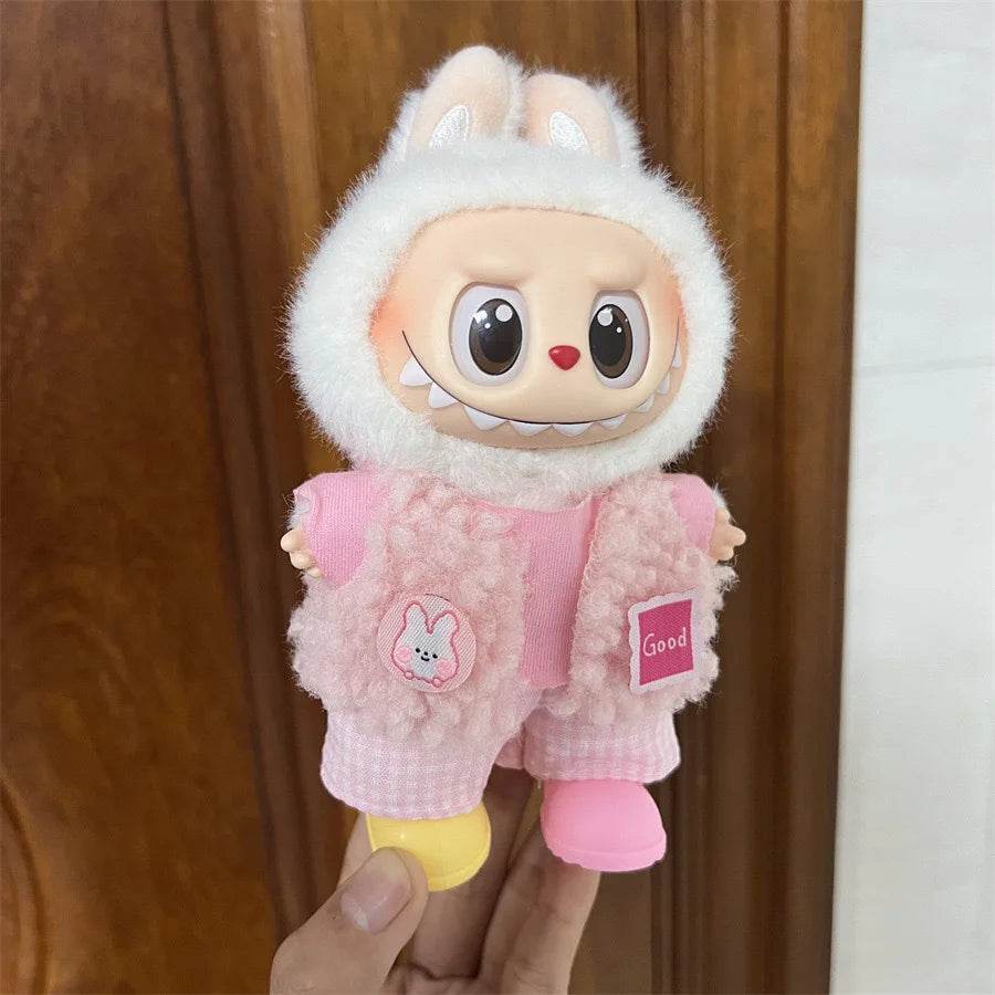 Premium Doll Clothing Labubu Set with Adorable Bee Print for 14 Plus Years Fashion Enthusiasts - ToylandEU