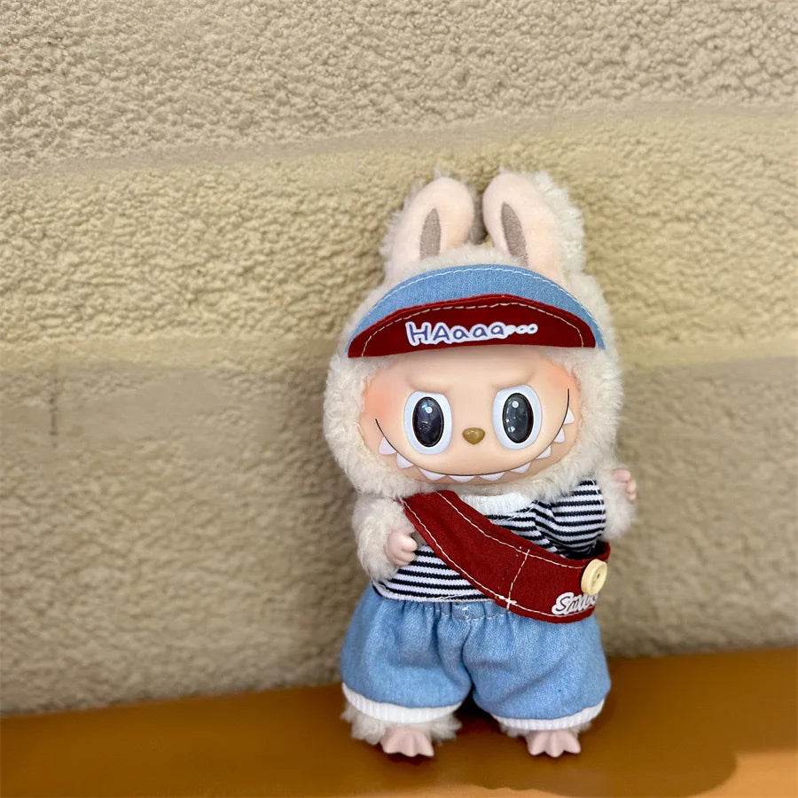 Premium Doll Clothing Labubu Set with Adorable Bee Print for 14 Plus Years Fashion Enthusiasts - ToylandEU