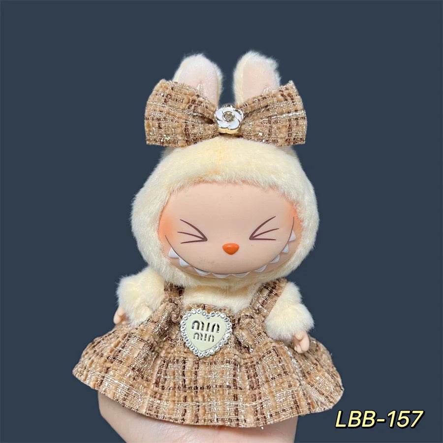 Premium Doll Clothing Labubu Set with Adorable Bee Print for 14 Plus Years Fashion Enthusiasts - ToylandEU