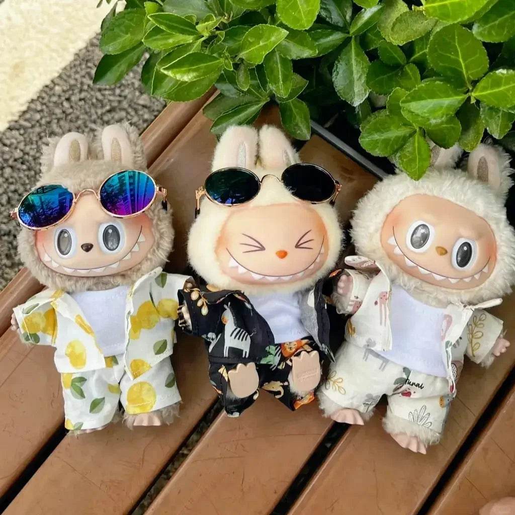 Premium Doll Clothing Set for Ropa Labubu 3.0 Featuring Summer Beach Style for Unisex Ages 0 to 14 Labubu - ToylandEU
