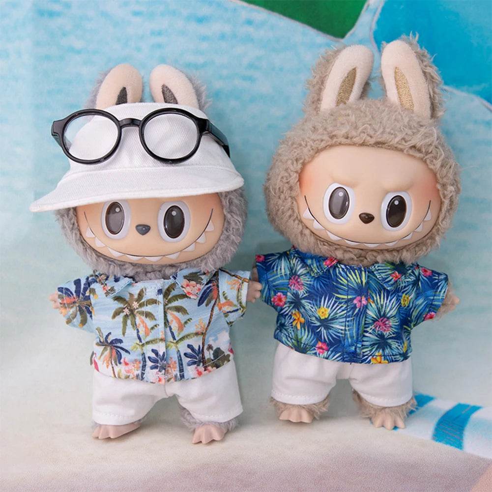 Premium Doll Clothing Set for Ropa Labubu 3.0 Featuring Summer Beach Style for Unisex Ages 0 to 14 Labubu - ToylandEU