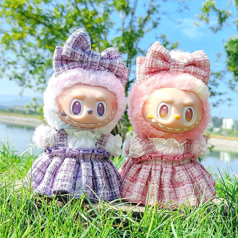 Premium Doll Dress Set Diamond Princess Outfit For Labubu - ToylandEU