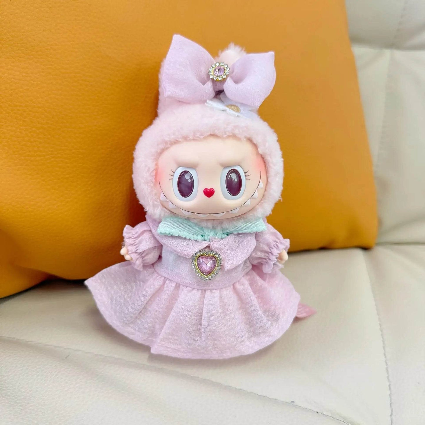 Premium Doll Dress Set Diamond Princess Outfit For Labubu - ToylandEU