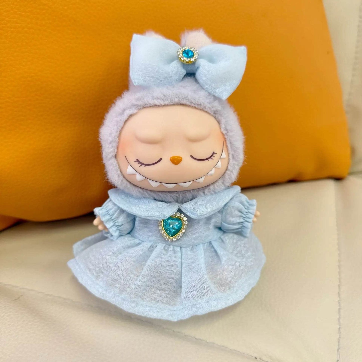 Premium Doll Dress Set Diamond Princess Outfit For Labubu - ToylandEU