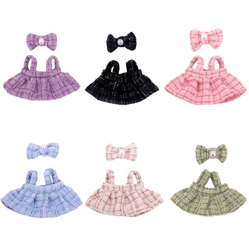 Premium Doll Dress Western Style Outfit For 17cm Labubu - ToylandEU