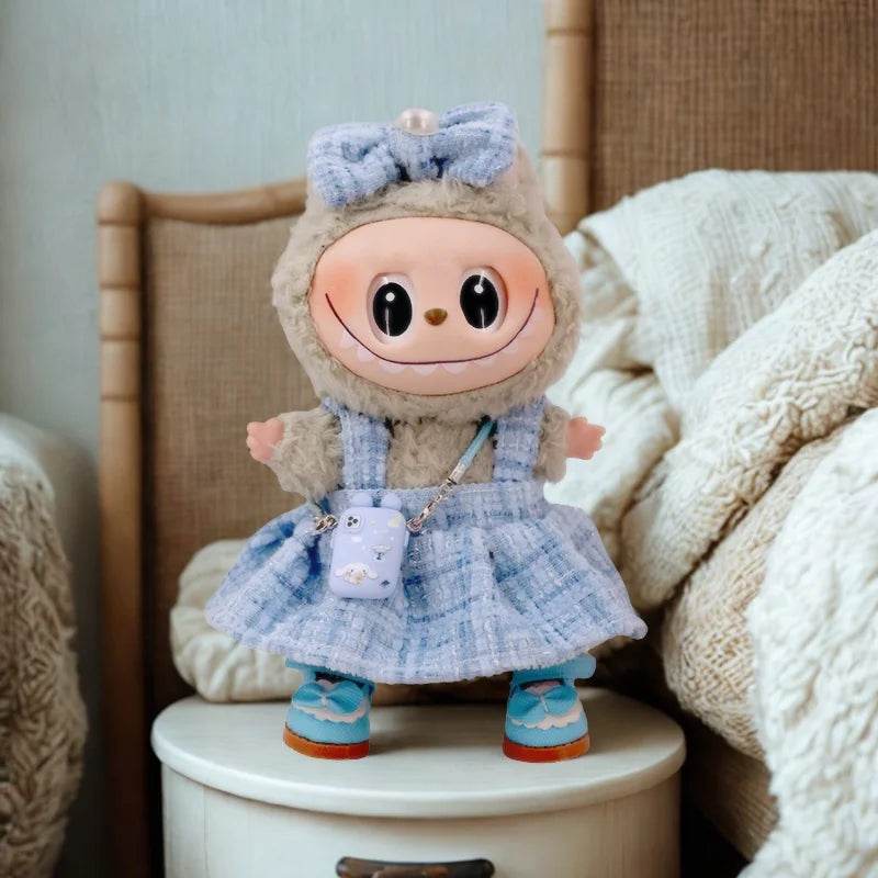 Premium Doll Dress Western Style Outfit For 17cm Labubu - ToylandEU