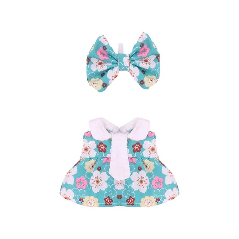 Premium Doll Dress Western Style Outfit For 17cm Labubu - ToylandEU