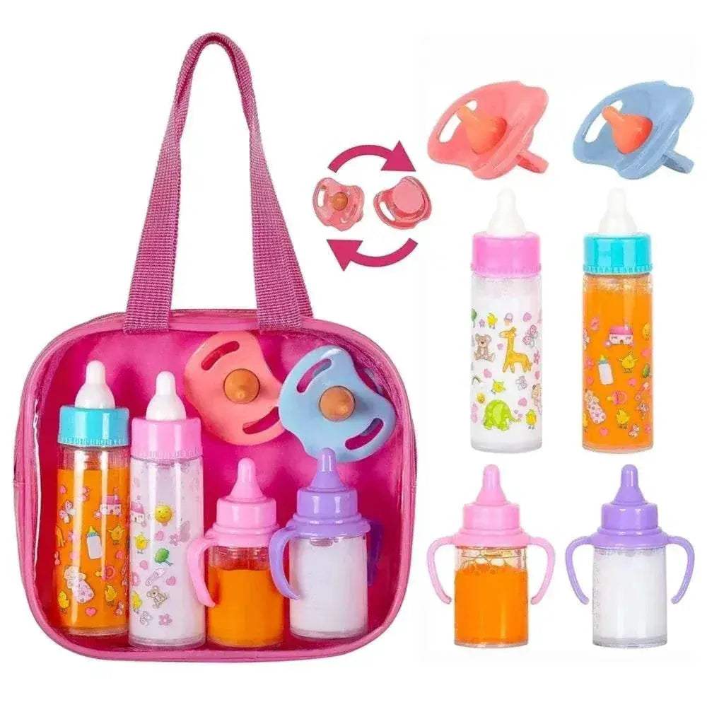 Premium Doll Feeding Bottle Set Pacifier For 17 Inch Dolls - ToylandEU