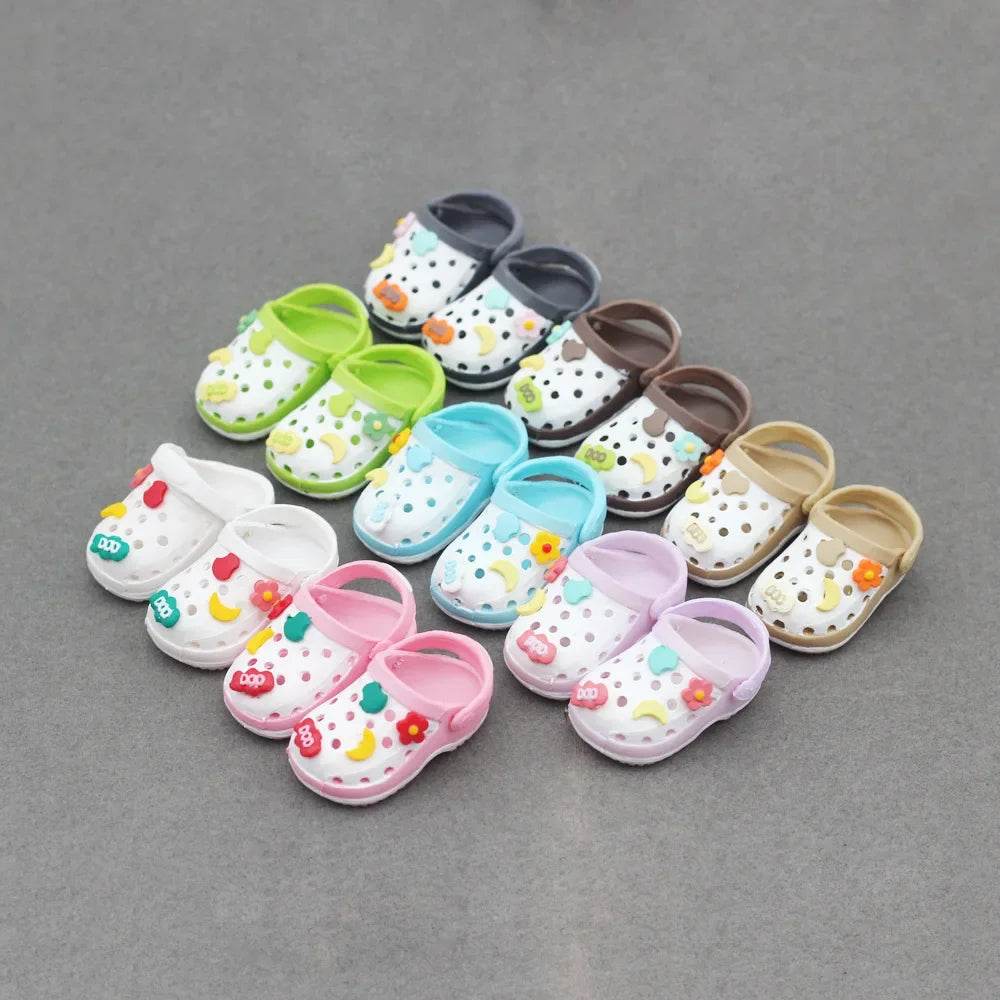 Premium Doll Footwear Plush Slipper Shoes For Labubu Dolls - ToylandEU