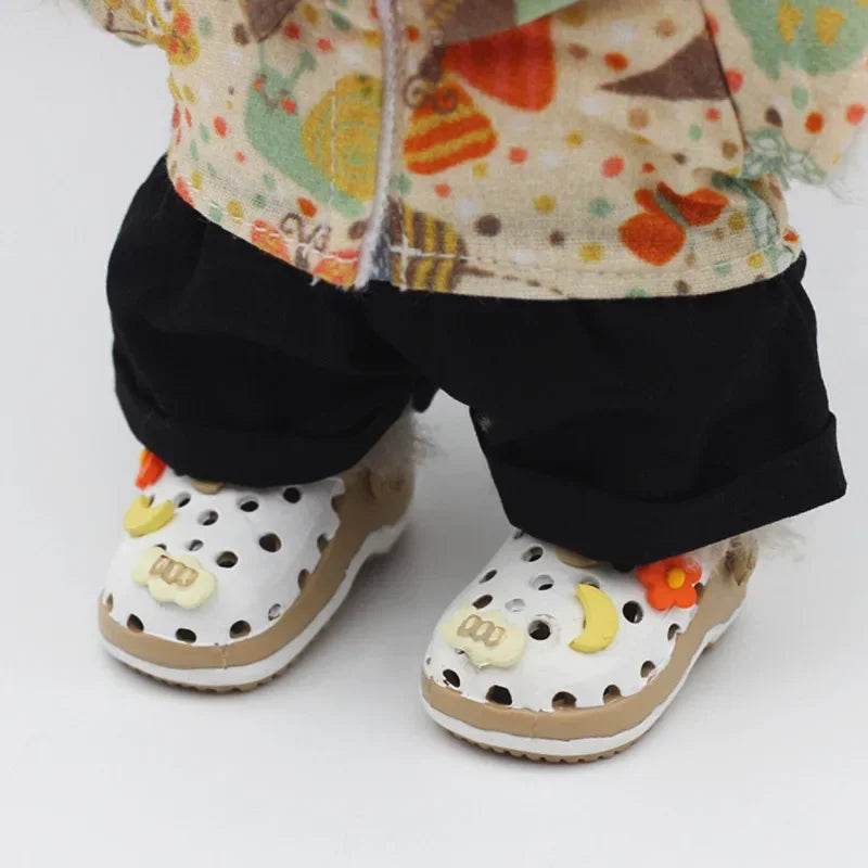 Premium Doll Footwear Plush Slipper Shoes For Labubu Dolls - ToylandEU