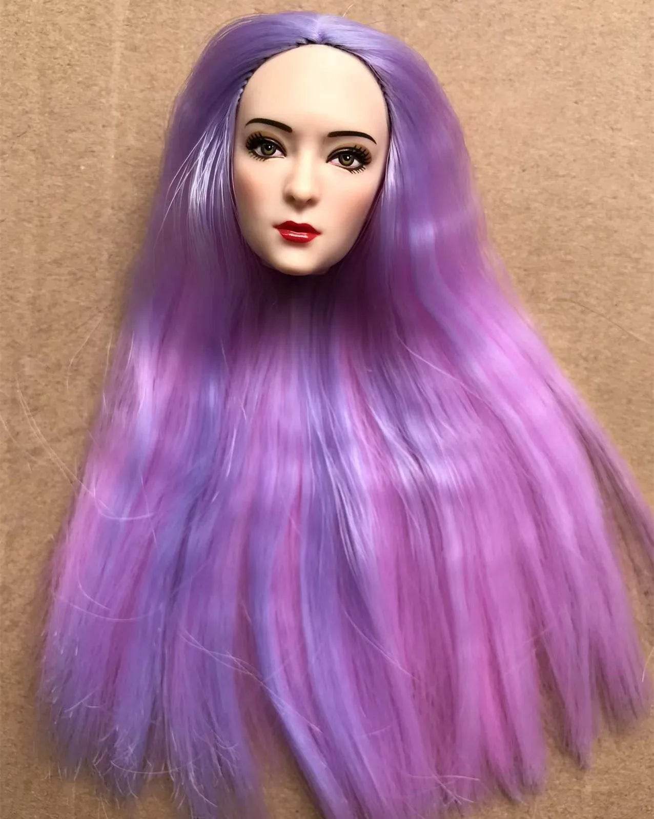 Premium Doll Heads With Long Colorful Hair For Girls - ToylandEU