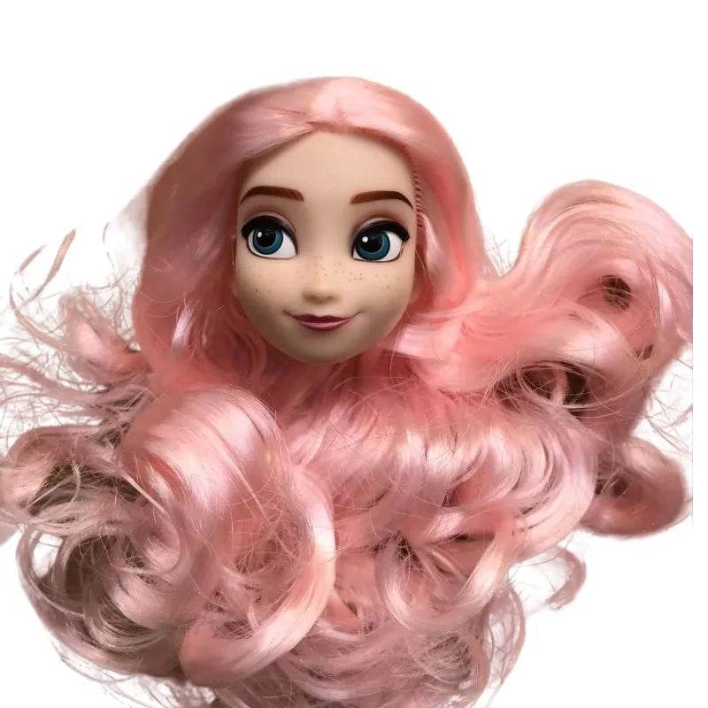 Premium Doll Heads With Long Colorful Hair For Girls - ToylandEU