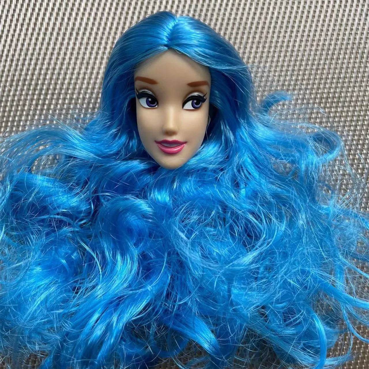Premium Doll Heads With Long Colorful Hair For Girls - ToylandEU