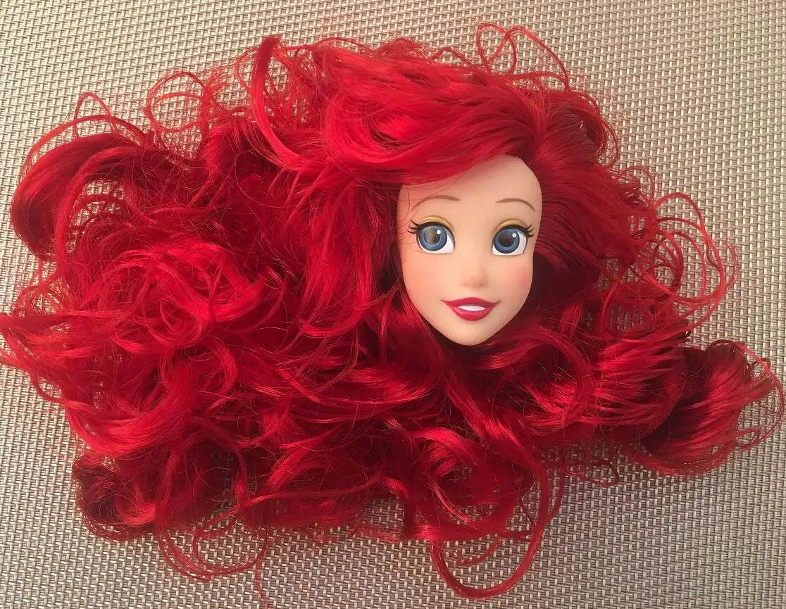 Premium Doll Heads With Long Colorful Hair For Girls - ToylandEU