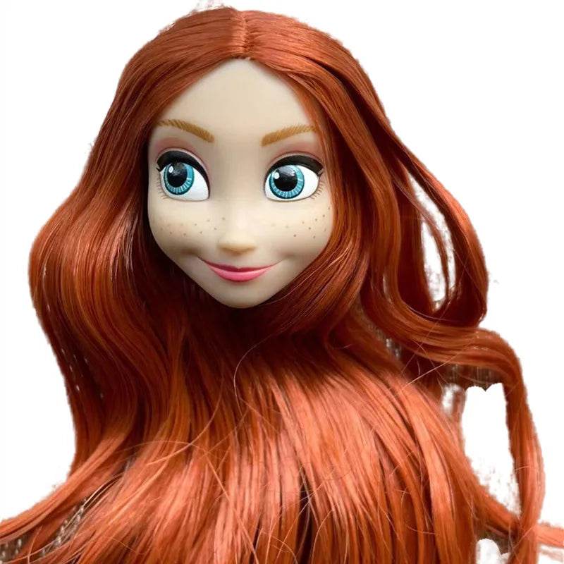 Premium Doll Heads With Long Colorful Hair For Girls - ToylandEU