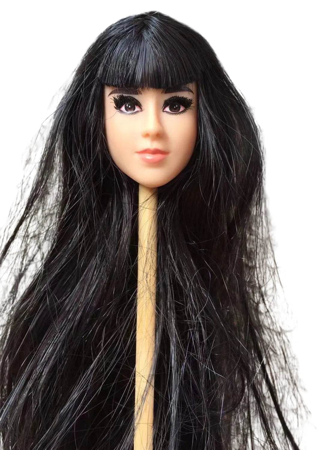 Premium Doll Heads With Long Colorful Hair For Girls - ToylandEU