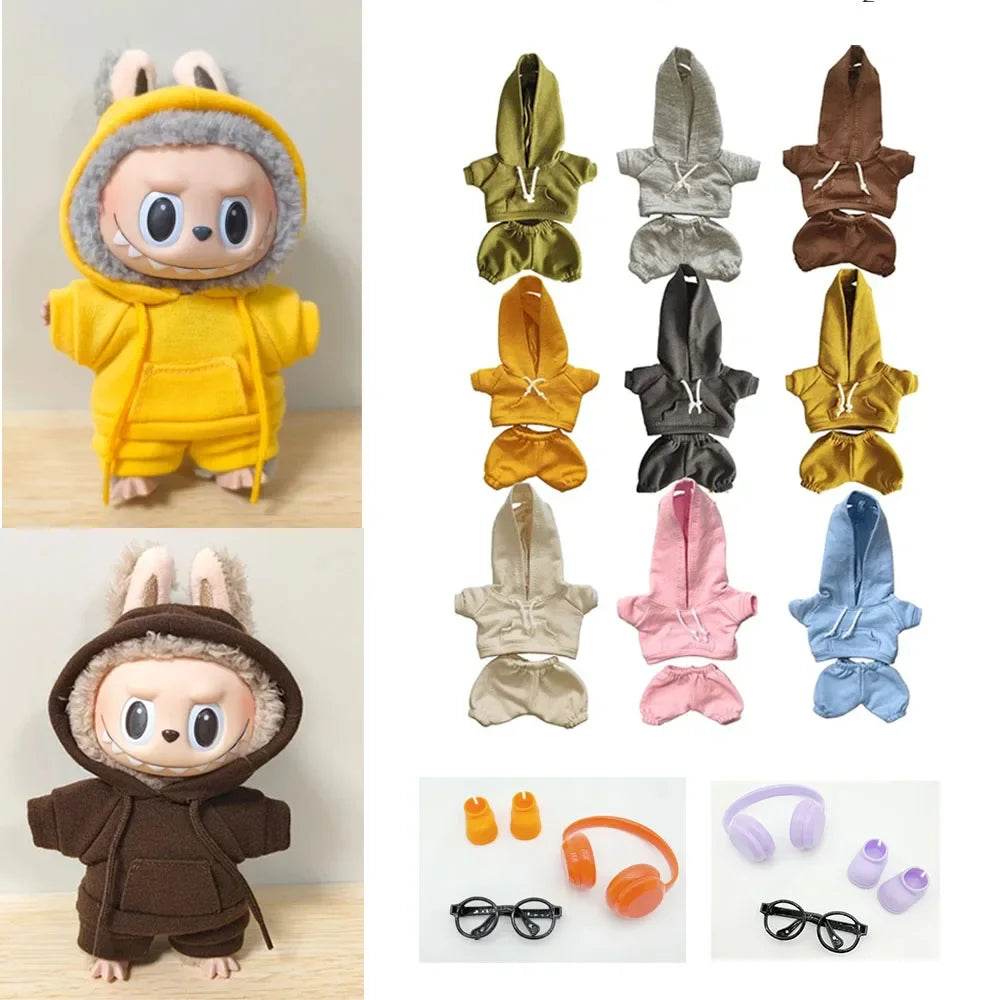 Premium Doll Outfit Set 15to17cm Labubu For Collectors - ToylandEU