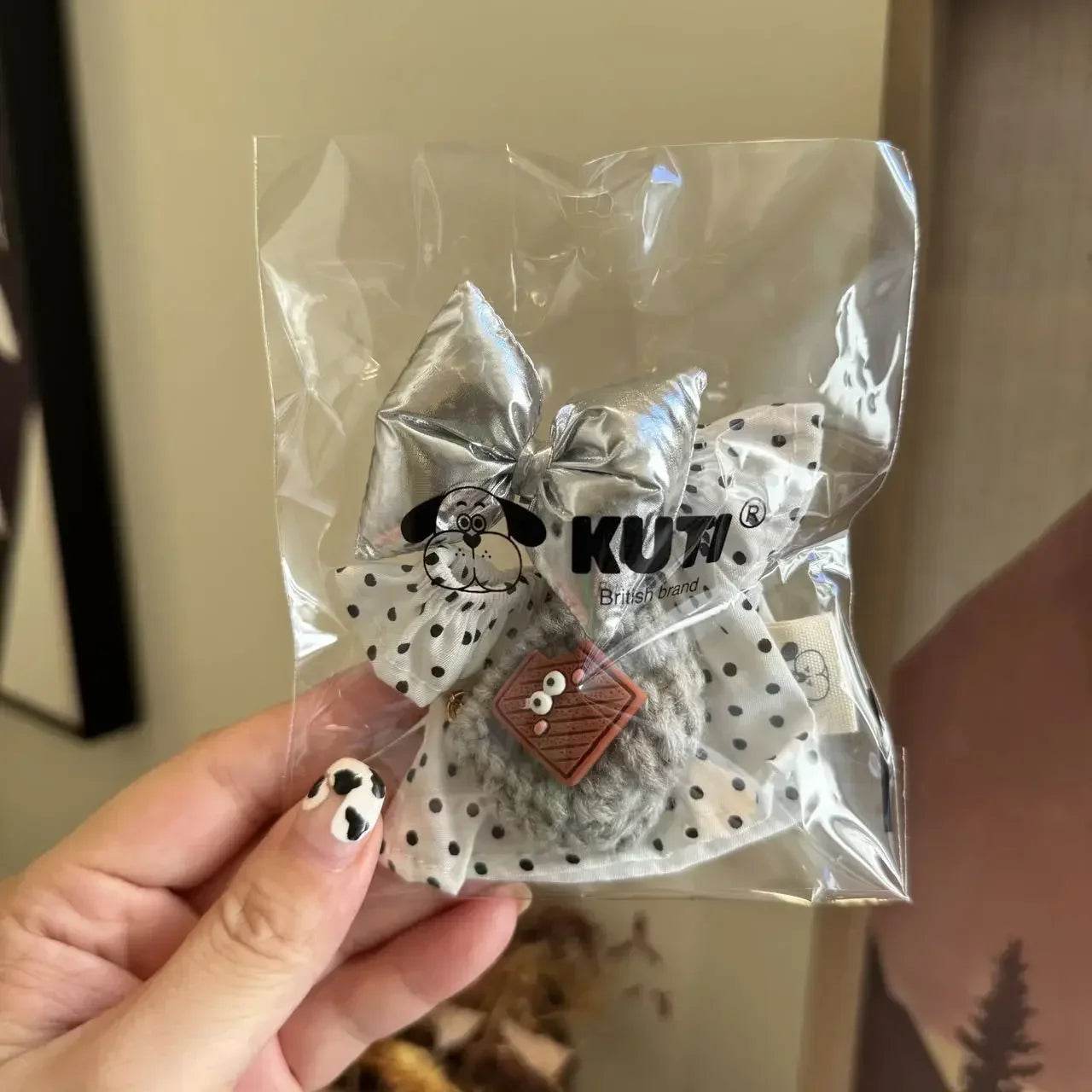 Premium Doll Outfit Set Bow Dress Overalls Bag For Labubu - ToylandEU